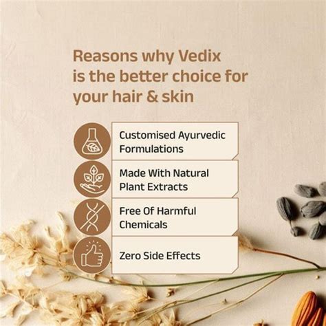 Vedix Ayurvedic growth Kit | for Normal, Dry Scalp, straight Hair Price ...
