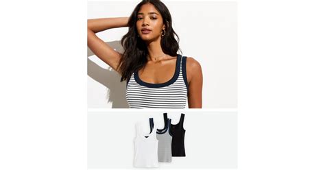 Multipack of 3 Ribbed Jersey Vest Tops | New Look