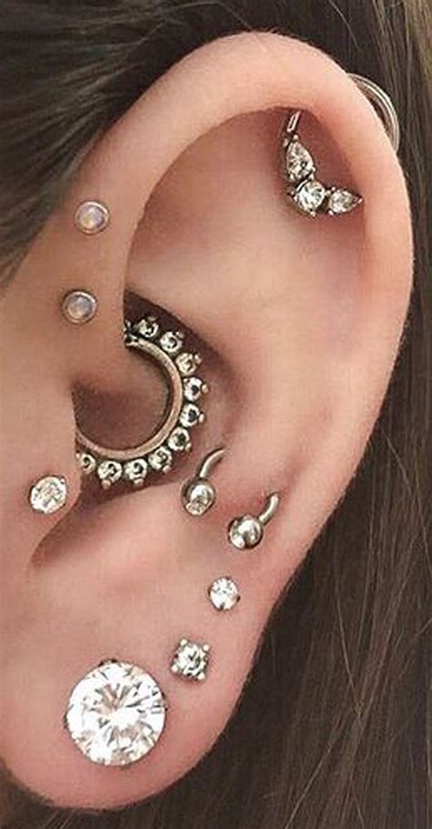 Ear Piercings for Cartilage Earring, Tragus Stud ... | Ear jewelry ...