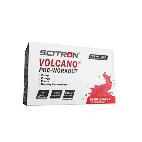 Buy Volcano Pre-Workout Powder Online | Scitron
