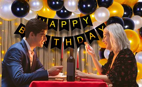 Party Propz Happy Birthday Decoration For Husband Kit Combo Set - 55pcs ...