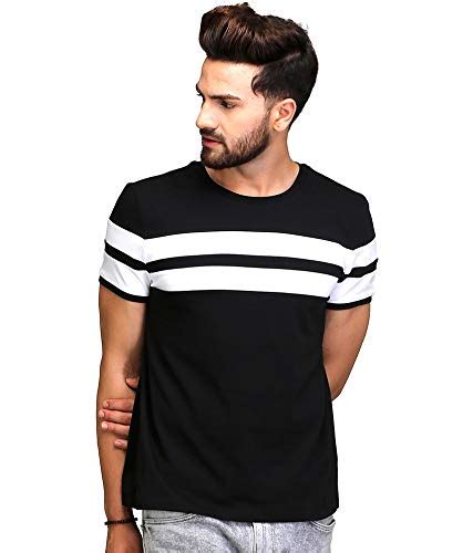 Buy AELOMART Men's Cotton T Shirt-(Amt1020bw-S_Maroon_Small) at Amazon.in