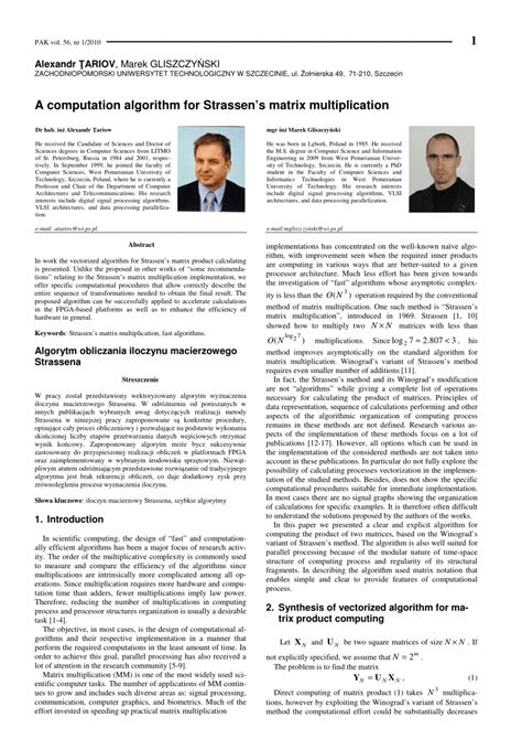 Image result for Strassen's Matrix Multiplication Algorithm