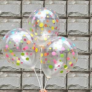 Buena Ventura's Themez Only Printed Transparent (Crystal) Balloons for ...