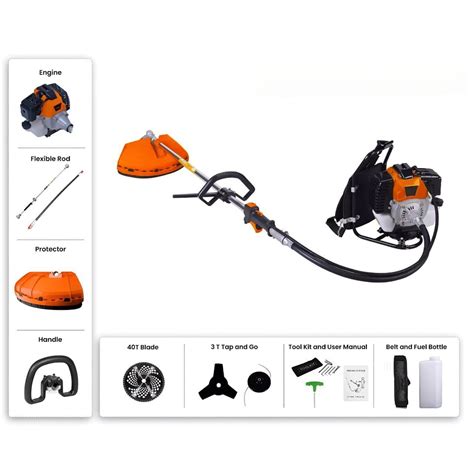 Heavy Duty Backpack Brush Cutter — SPAARKINDIA