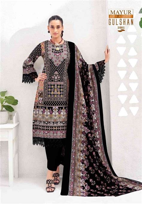MAYUR CREATION GULSHAN VOL 1 LAWN COTTON DIGITAL PRINTS SALWAR SUITS AT ...