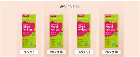 PEE BUDDY 20 Funnels Disposable Female Urination Device for Women ...