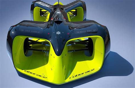 Roborace autonomous racing car shown in action | Autocar Professional