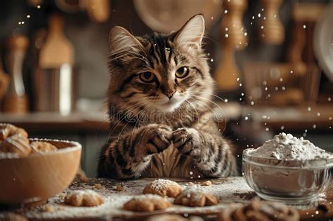 Image result for Cat Chasing Cookies