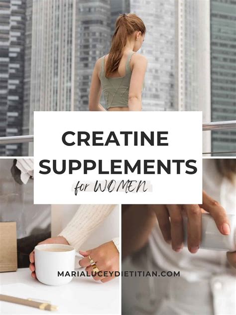 Best Creatine Supplements For Women - A Dietitians Picks — Maria Lucey Dietitian