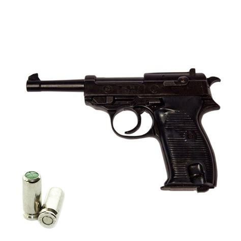Pistola A Salve GT 315 Calibro 8mm - Colore Nero Con Guancette In Legno, Per Collezionismo E Tiro Ricreativo