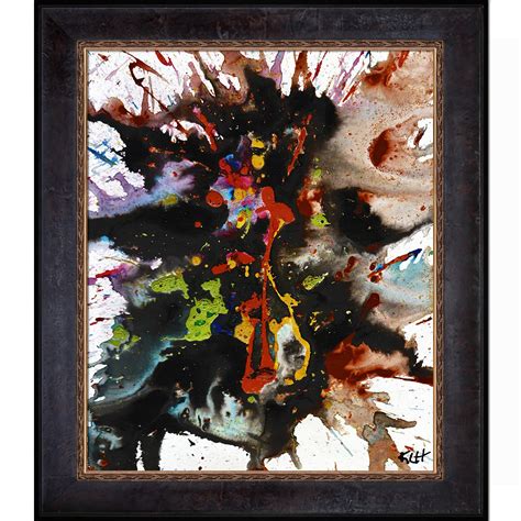 overstockArt Artist Abe Crazy Chaotic Series 1899032214 By Kris Haas ...