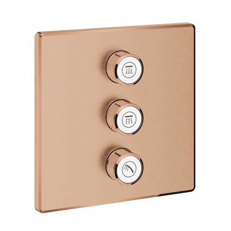Grohtherm SmartControl Triple volume control trim | GROHE