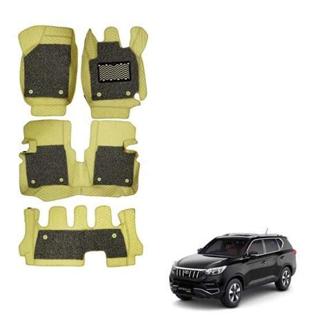 Mahindra Alturas Illustrious 7D Boot Mat - Beige Colour