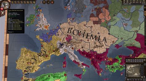 Bohemia Map Bohemia (1842–1853) Second Military Survey Of The