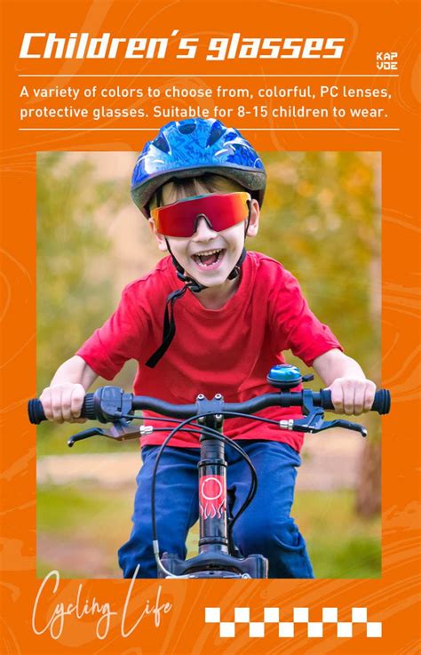 Kapvoe K9028 Kids Single Lens Sunglasses-Blue/White