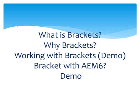 Brackets Editor Tutorial 的图像结果