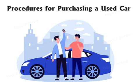 RTO Procedures for Purchasing a Used Car.