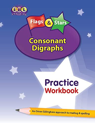 Flags and Stars Consonant Digraphs Practice Workbook : Emily Levy ...