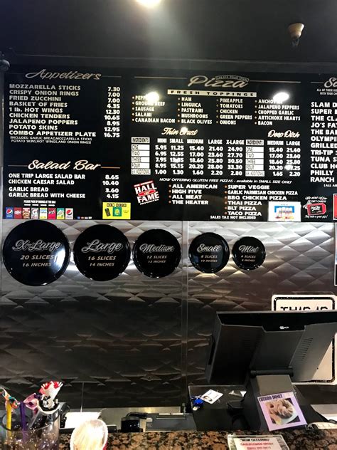 Menu at High Five Pizza BBQ, San Jose, 171 Branham Ln