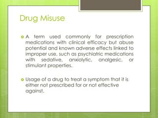 Example of Drug Misuse 的图像结果