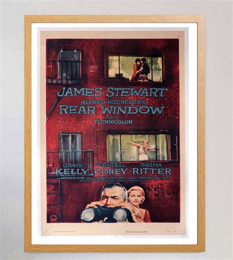 1954 Rear Window Original Vintage Poster For Sale at 1stDibs | rear ...