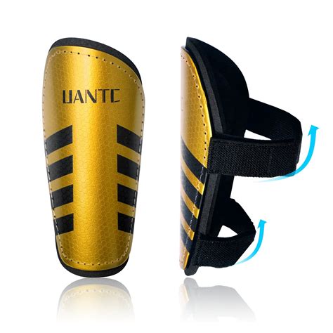 Uantc Soccer Shin Guards - Shin Guards with Adjustable Straps for Kids ...