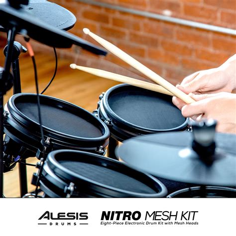 Alesis Drums Nitro Mesh Kit - Electric Drum Set with USB MIDI ...