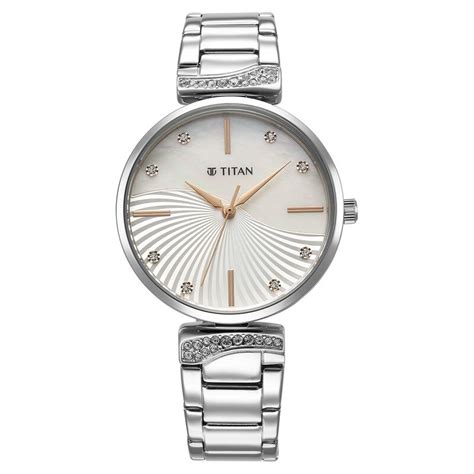 Buy Online Titan Purple Style Up Quartz Analog Mother Of Pearl Dial ...