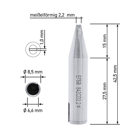 Lötkolben RT80 elektrisch, 80W für RDS80 – Ersa-Shop