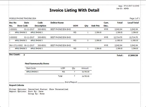 Image result for AutoCount Invoice