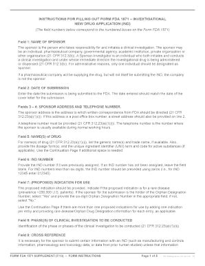 Form Fda 1571 - Fill Online, Printable, Fillable, Blank | pdfFiller
