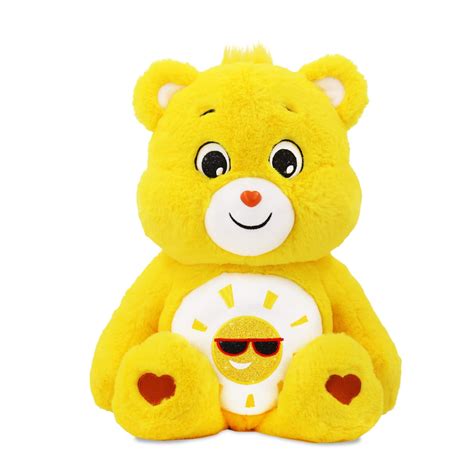 Care Bears Soft Stuffed Animals and Plush Toys, Polyester Yellow, 10.00 ...