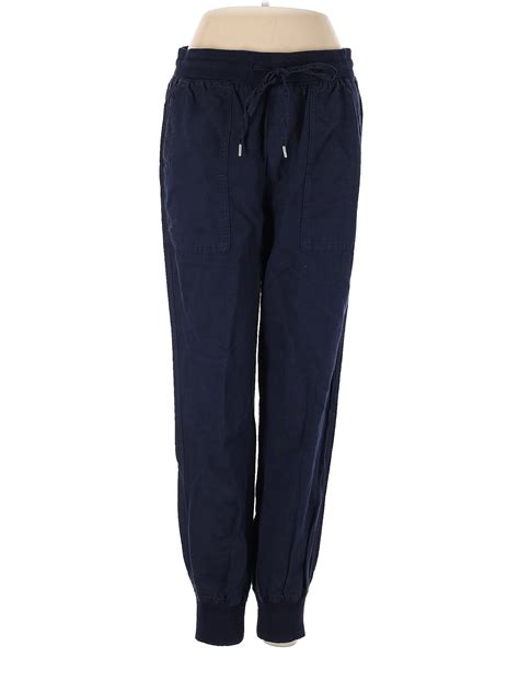 Gap Solid Navy Blue Sweatpants Size S - 73% off | ThredUp