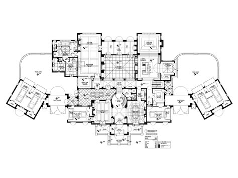 Luxory Modern Mansion Floor Plans