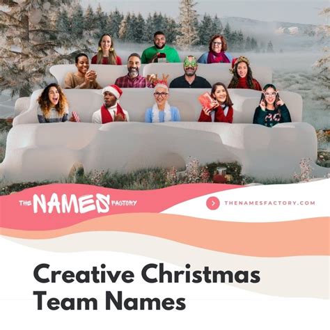 225 Best Christmas Team Names for Fun and Celebration