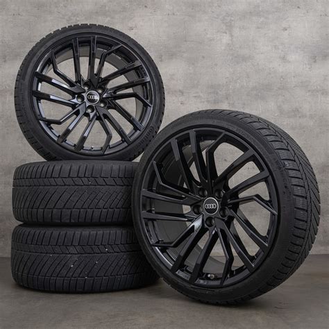Audi RS4 RS5 B9 8W winter wheels 20 inch rims tires black 7 mm
