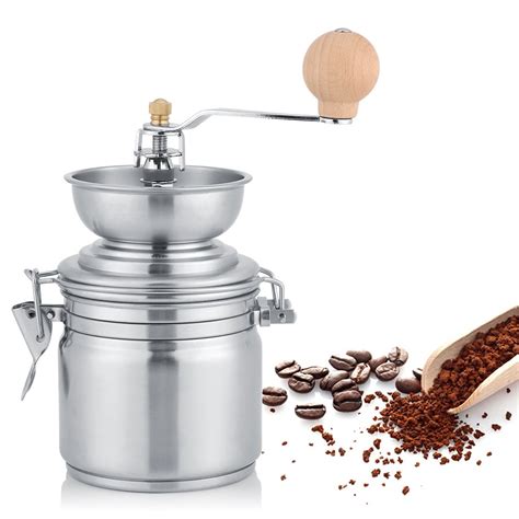 Buy Pomya Manual Coffee Grinder, Stainless Steel Coffee Bean Mill Spice ...