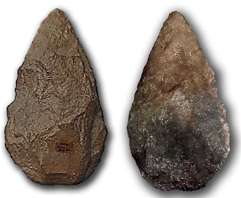 Two Lower Paleolithic bifaces | Prehistoric, Native american artifacts ...