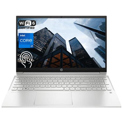 HP Pavilion 15 Laptop, 15.6" FHD Touchscreen, AMD Ryzen 5 5500U ...