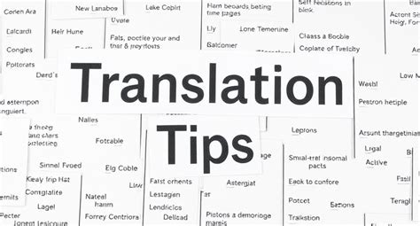 Image result for Tips Good Translation