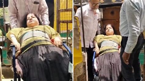 Heartbreaking! Wheelchair-Bound Indore Teacher Seeks Euthanasia From ...