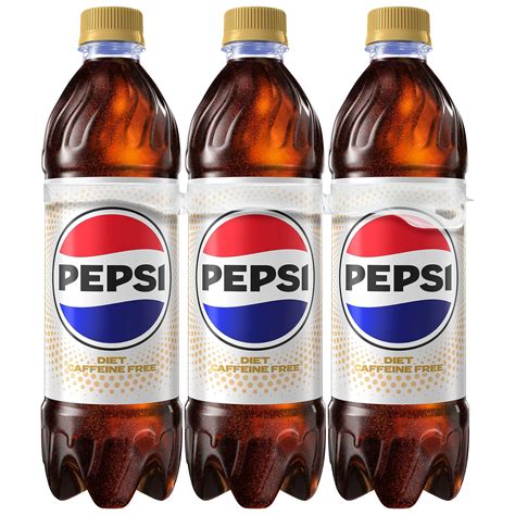 Diet Pepsi Bottle Caffeine Free