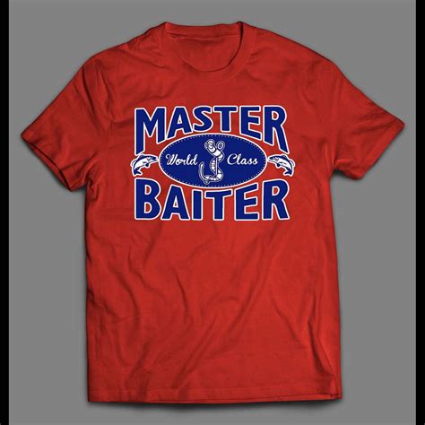 MASTER BAITER FISHING MEN'S HIGH QUALITY SHIRT