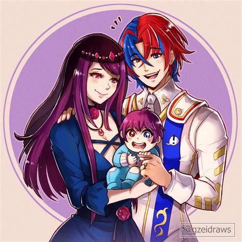 Happy Loving Family. A M!Alear x Ivy Commission. (@Gzeidraws) : r ...
