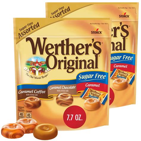 Buy Werther’s Original Hard Sugar Free Assorted Flavors for Melt-in ...