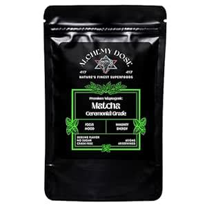 Alchemy Dose - Ceremonial Grade Matcha | Japanese Matcha Green Tea ...