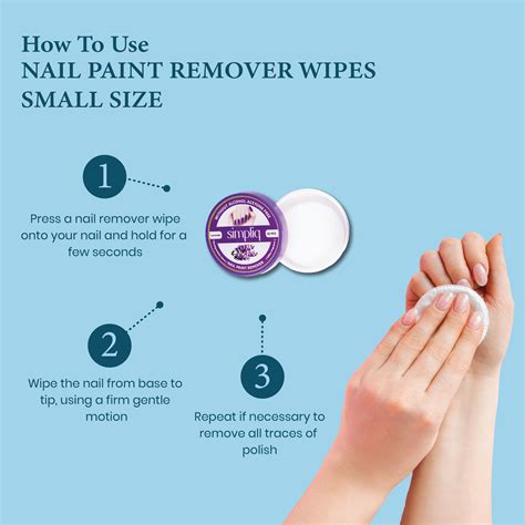 Nail Remover Wipes | Gold Kiwi, Lavender, Rose | Hydrogenated Castor ...