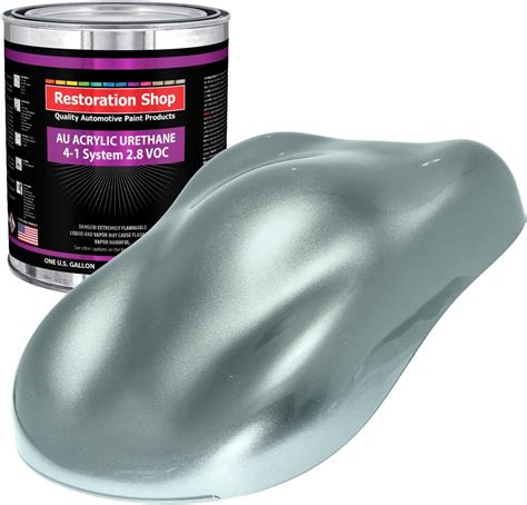 Amazon.com: Restoration Shop - Gallon ONLY - Cool Gray Metallic Acrylic Urethane Single Stage ...