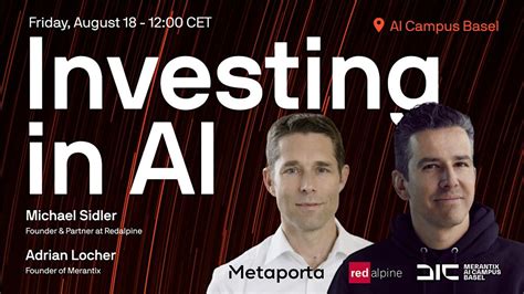 Investing in AI with Michael Sidler - Basel Special, Hegenheimermattweg ...
